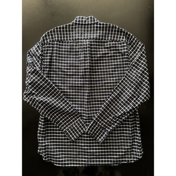 JCREW ‘Flex Oxford’ Slim Fit Navy Long Sleeve Shirt sz XL - Picture 7 of 7